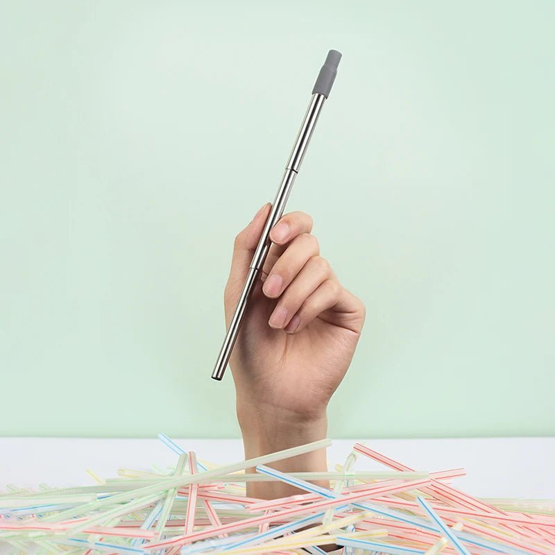 Eco - Friendly Telescopic Straws | Sustainable & Reusable Drinking Straws - TECH NESTTECH NESTTECH NESTEco - Friendly Telescopic Straws | Sustainable & Reusable Drinking Straws